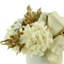 Holiday Arrangement With Hydrangeas And Ornaments
