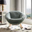 Chaise berçante moderne 1 coquille d'œuf moderne