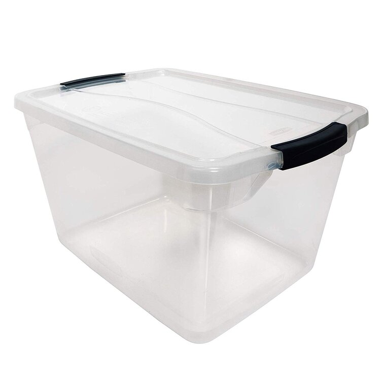 Rubbermaid 18 Piece Plastic Tubs and Totes Set