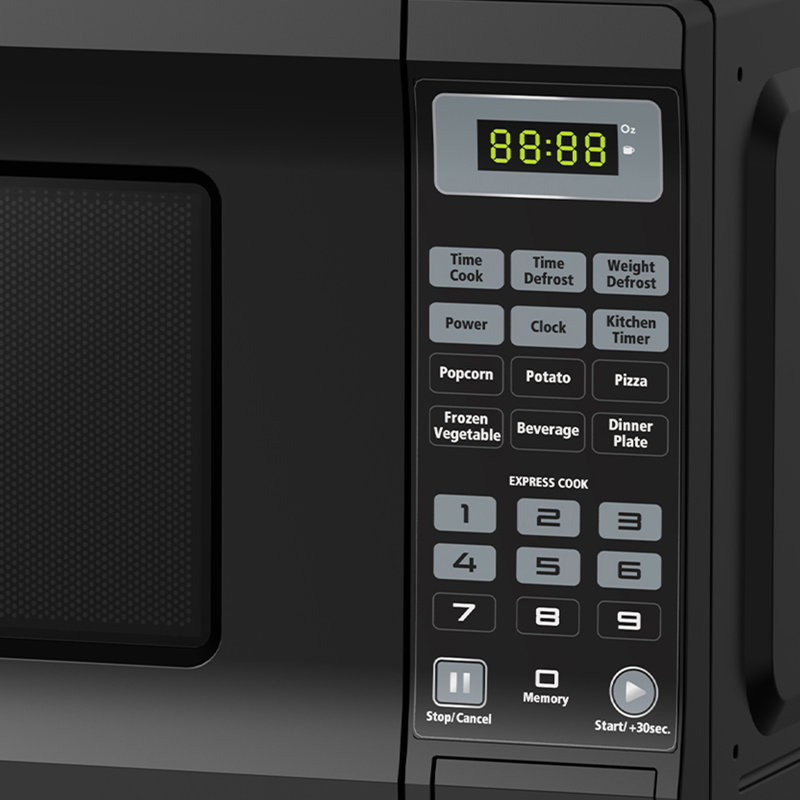 West Bend Pi. Four à micro-ondes de cuisine 700W, Noir