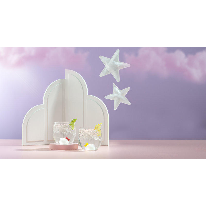 Verres à boire courts Hello Kitty® et Mimmy 3D Icon