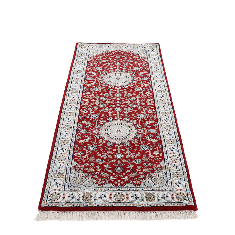 Nain Oriental Hand Woven Area Rug, Runner 80 x 300cm