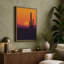 Desert at Dusk Minimalist - Wrapped Canvas-1998140294-1998140293