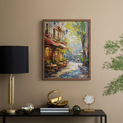 LANDSCAPES Series CECXCVII, reproduction encadrée - bois massif