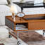 Table basse ajustable rétro