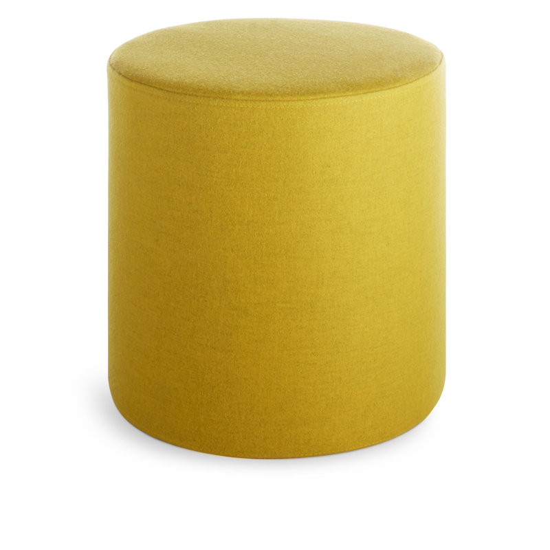 Bumper Cylinder Pouf, Vesper Citron