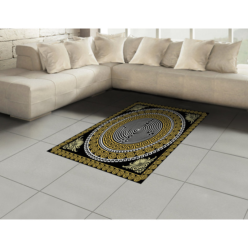 Mitch Oriental Hand Woven Area Rug, Rectangle 120 x 180cm
