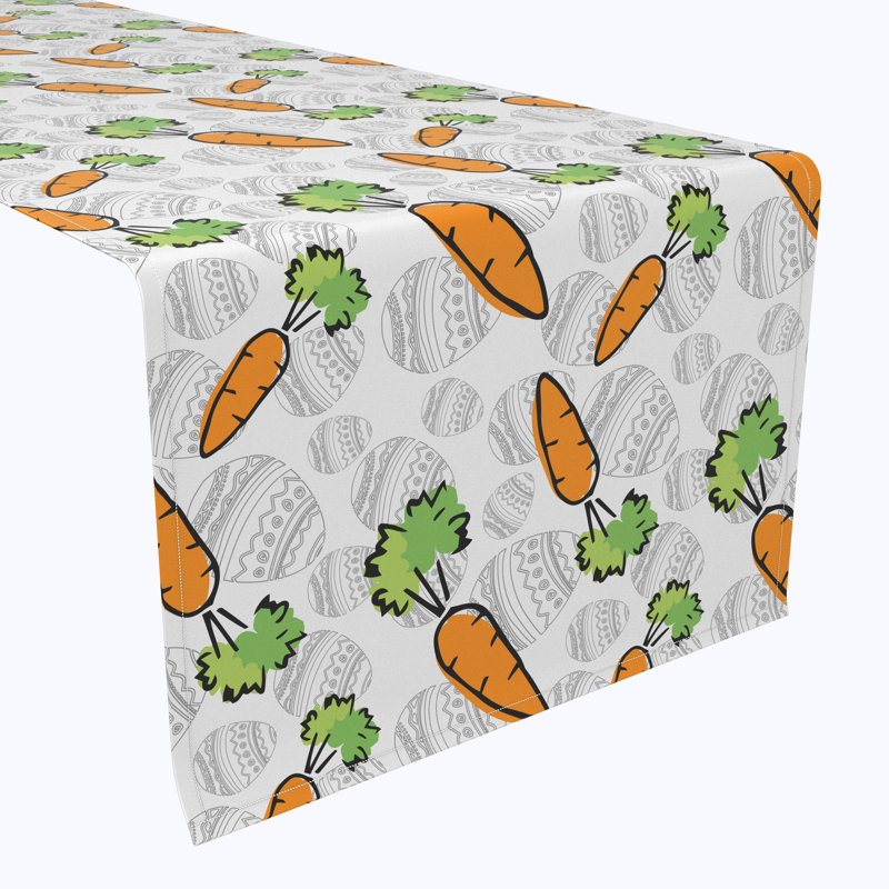 Leo Geometric Easter Table Runner, 72" x 12"