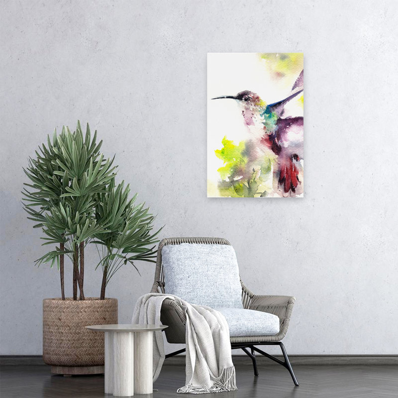 Colibri - animaux, oiseaux, colibris, art, H 24 po x l 16 po