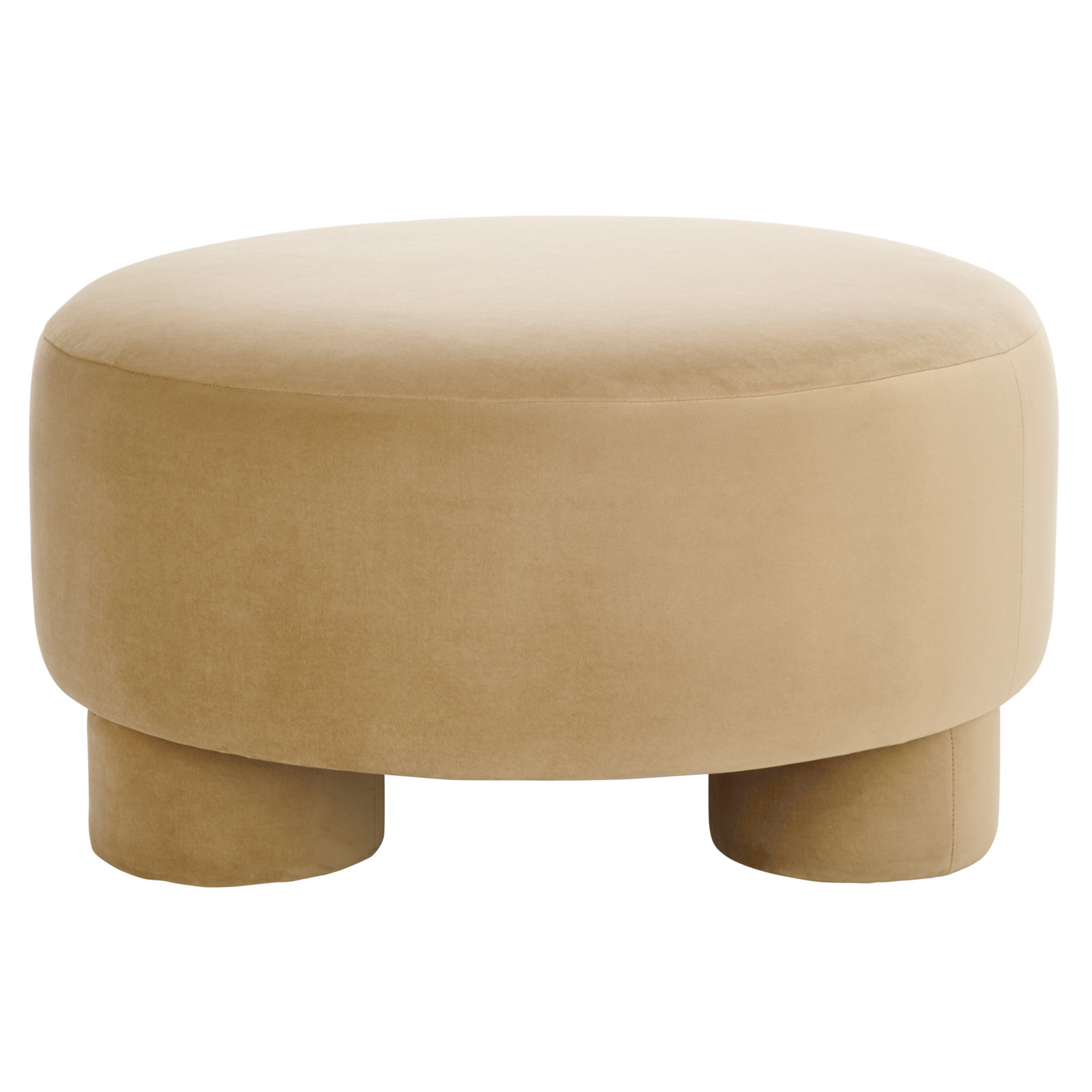 Josie 30" Ottoman, Tan