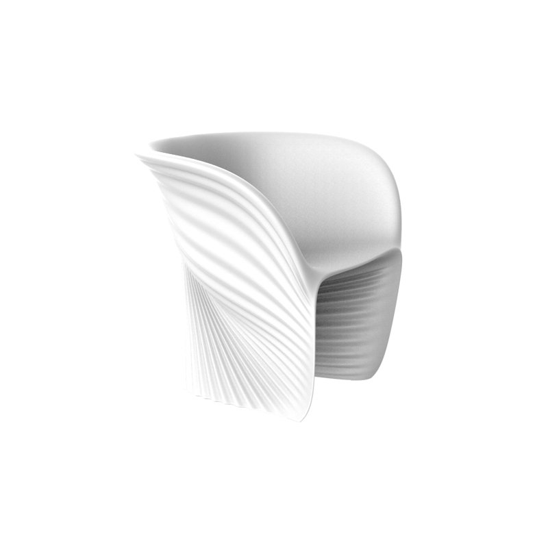 Biophilia Patio Chair, White