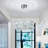Luxury K9 Crystal Chandelier with Modern Chrome Frame, Adjustable Height & Sloped-Ceiling Compatible – Easy Install, Premium After-Sales Service