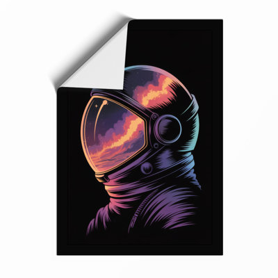 Cosmic Visor Modern - Framed Print