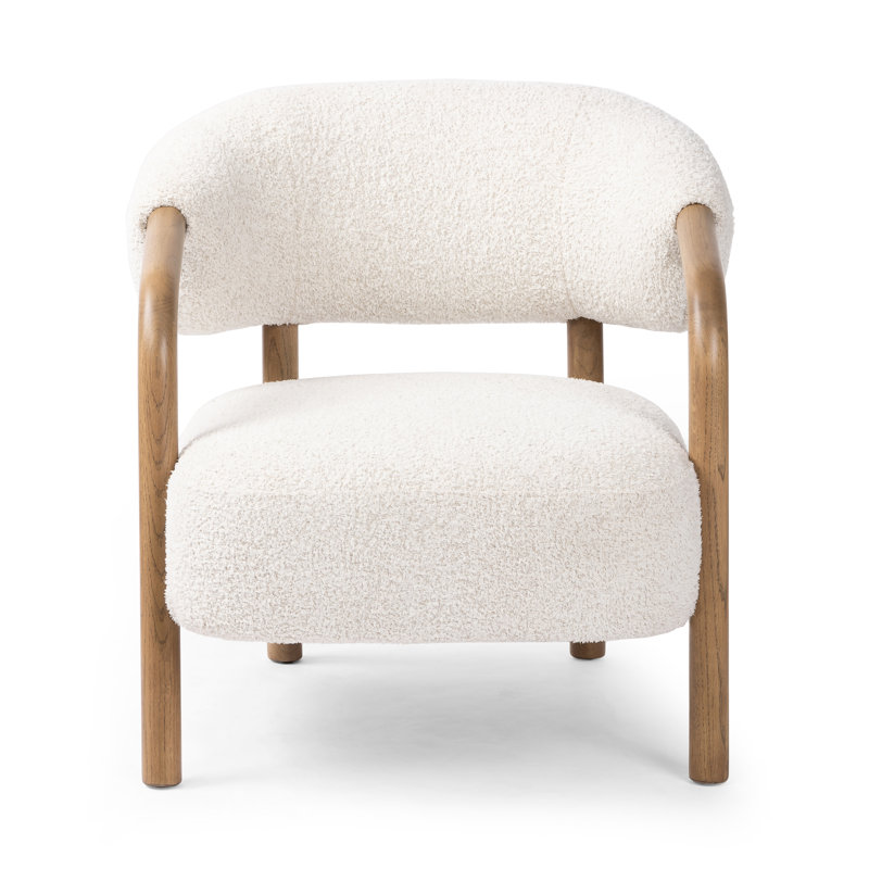 Brodie Chair-Sheldon Ivory, Sheldon Ivory Boucle, Almond Oak