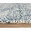 Tapis bleu en laine touffeté à la main Morecambe-2142137129