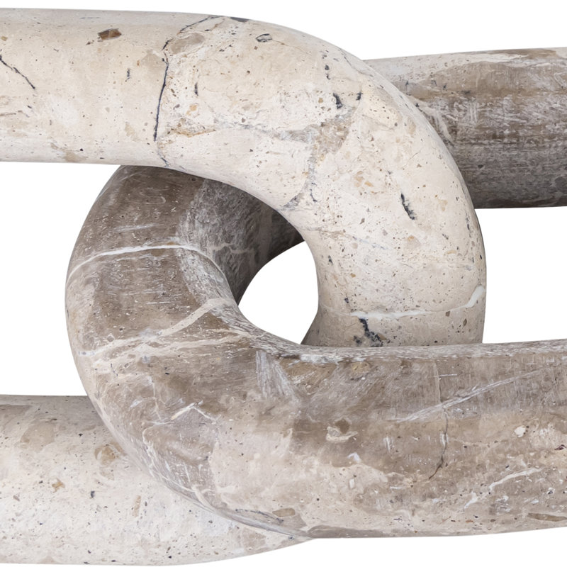 Lynx Marble Decorative Object, Beige