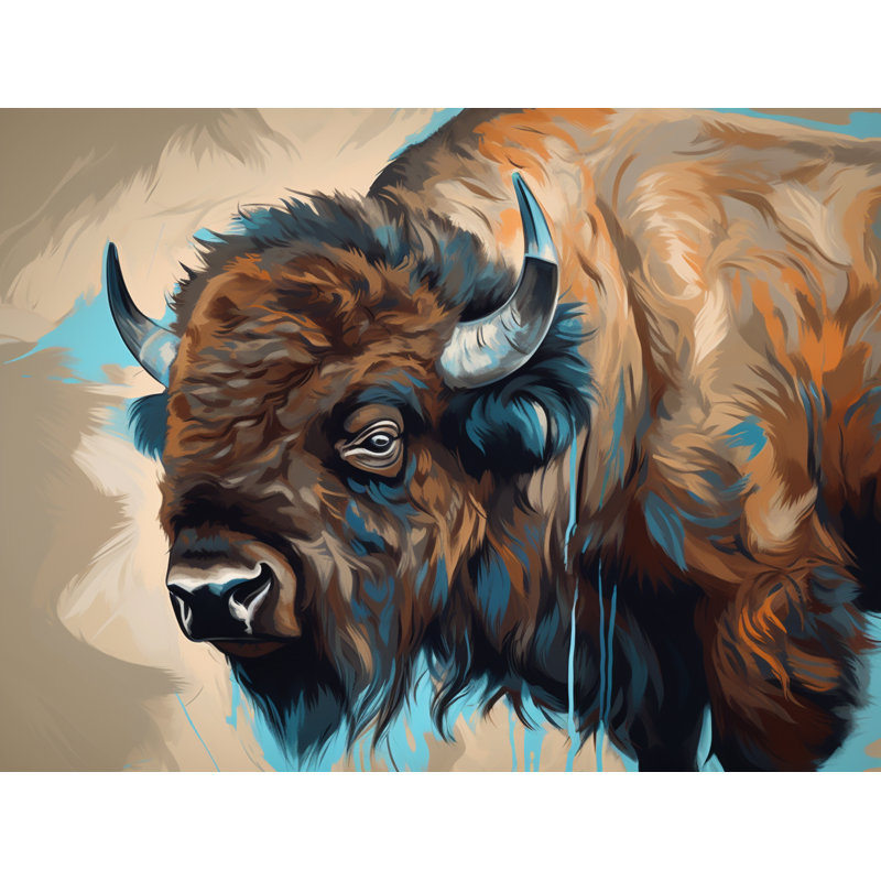 Jeté en molleton Bison - Couvertures douces et chaudes pour animaux - Jeté pour canapé, lit et chaises, L 50 po x L 60 po