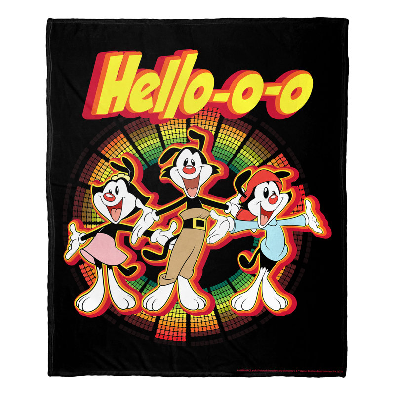 Animaniacs Hellooo Silk Touch Throw Blanket