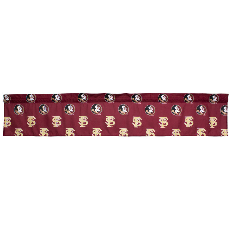 NCAA Tailored Window Valance