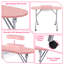 Foldable Manicure Table with Drawer