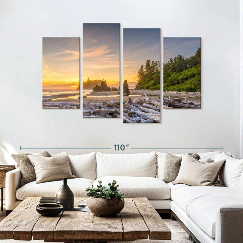 Alvord Logs In Olympic Park, 54" H x 84" W