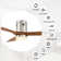 Amoni 52'' Ceiling Fan with LED Lights