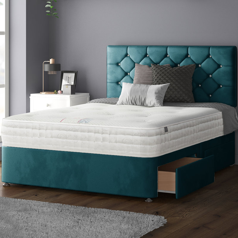 Farallones Upholstered Headboard, Mallard, Kingsize (5')