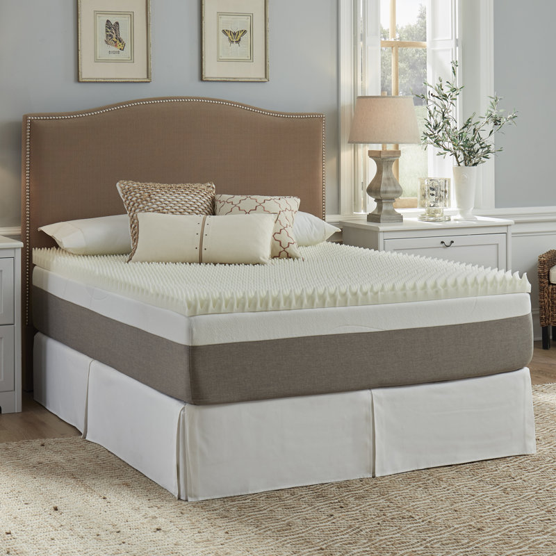 Surmatelas en mousse viscoélastique réversible Slumber Solutions, Très grand, 2