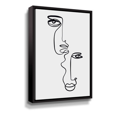 Face 2 - Peinture sur toile