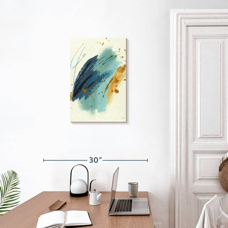 Avery Blue December, 24" H x 16" W