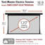 Écran de projection de mur / plafond électrique Yard Master Electric Tension Series-101295738