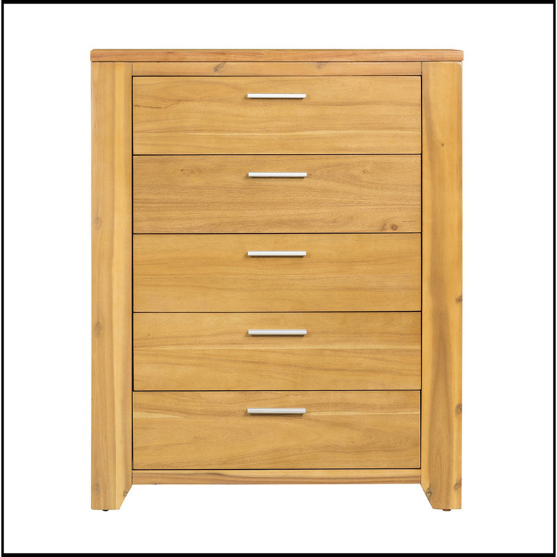 Commode 5 tiroirs 35,4 x 17,3 x 44 po