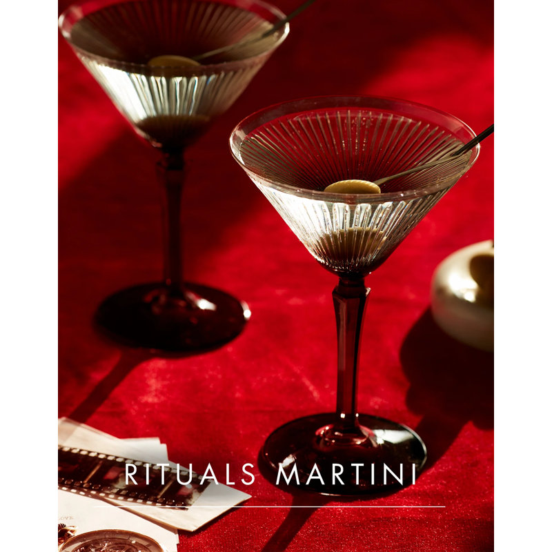 Ensemble de 2 verres à cocktail Rituals Martini