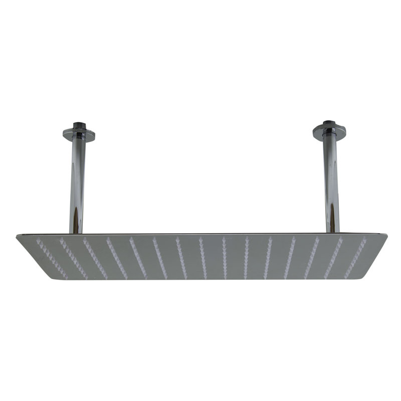 Rain Adjustable Shower Head 1.8 GPM GPM, Solid Polished