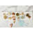 Glass Stacking Appetizer Plate, White