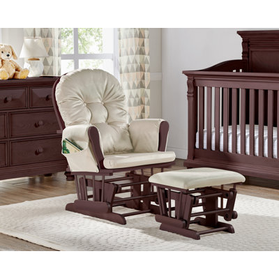 Mason Glider With Ottoman