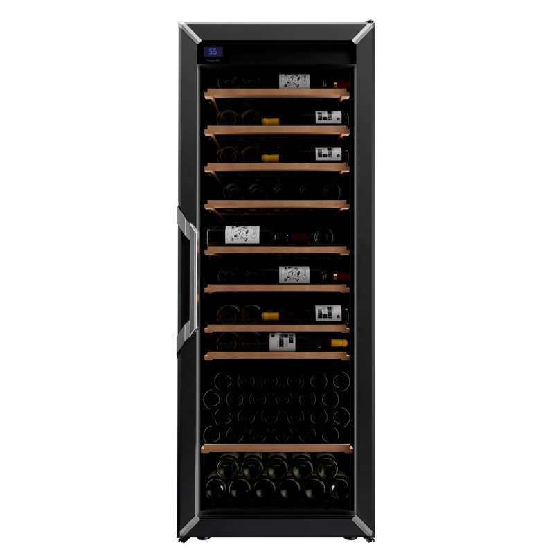 Goguette By The Eurocave Group [170+ Bottles] Freestanding Single Zone Wine Refrigerator, Black
