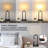 Jaira 18" Black Metal USB Table Lamp Set with Touch Control and Bulbs