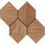 Straight Edge Porcelain Mosaic Sheet-62196743