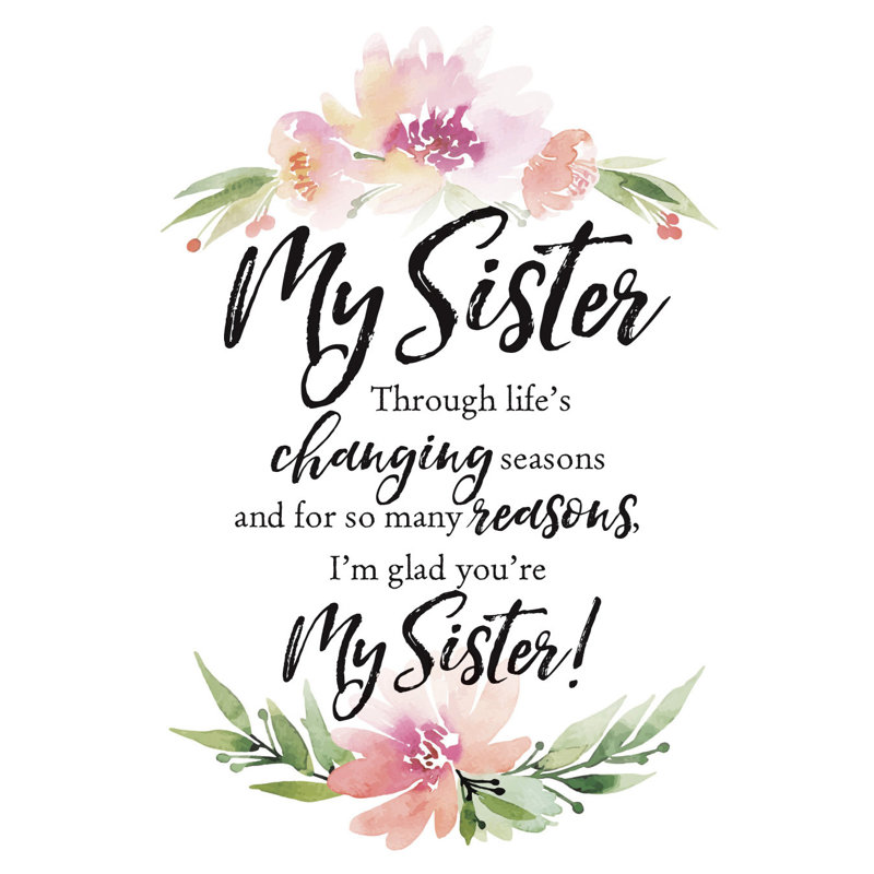 " My Sister "