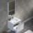 24" Wall Mounted & Floating Single Vanity with Ceramic Sink-175069235