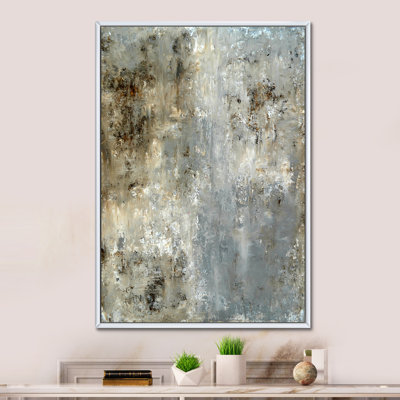 Art moderne gris et bleu II 2FL47754