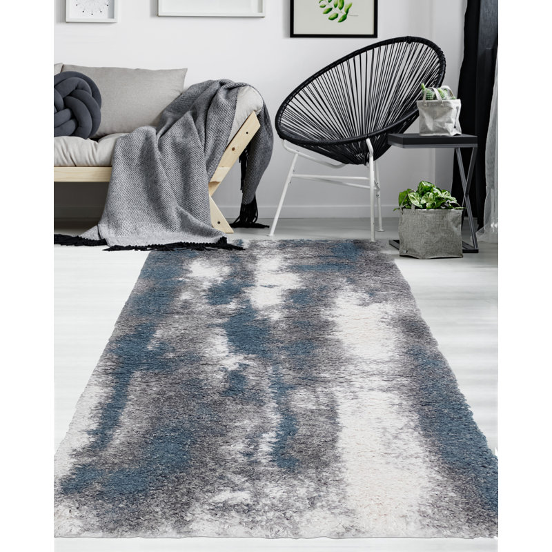 Alban Performance Abstract Indoor Rug, Rectangle 12'2" x 15'2"