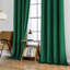 Heavy Velvet Curtains with Eyelet Rings – Thermal Insulated Drapes-1445720238-1445720234