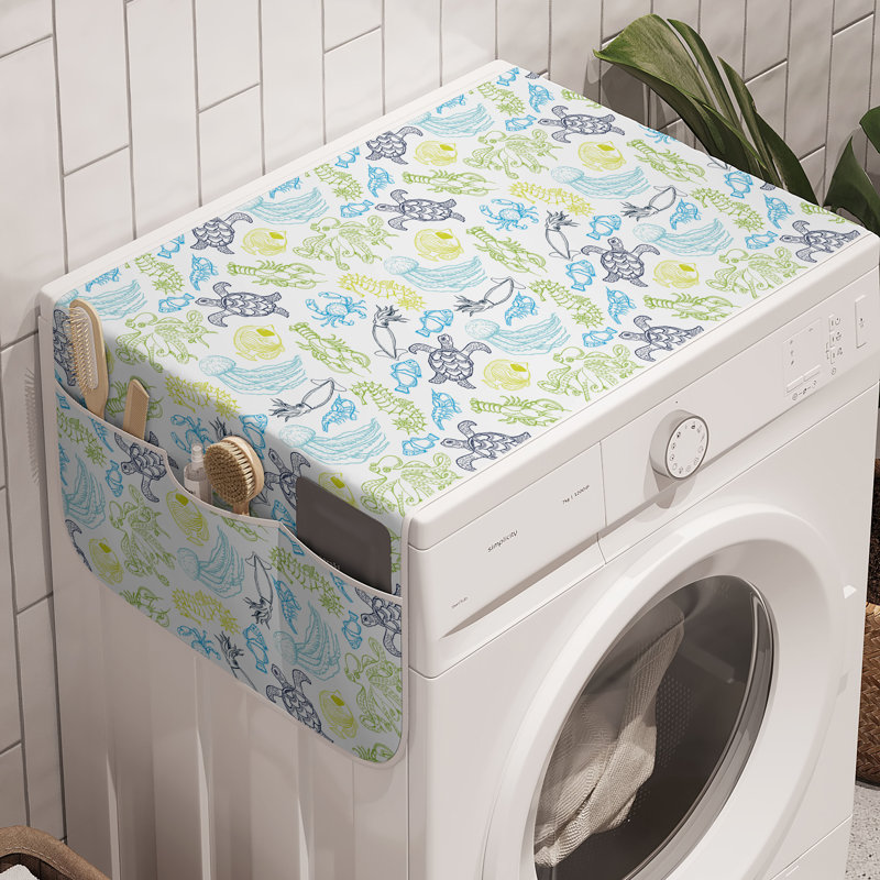 Machine à laver sous la mer East Urban Home - paquet de 2 - 47 po x 18,5 po