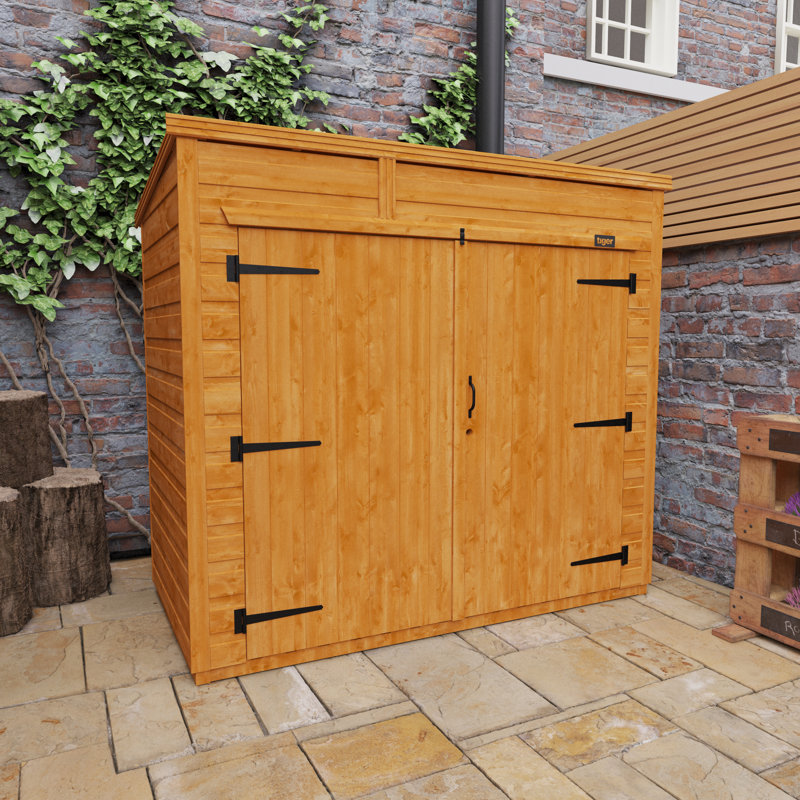 6x3w TigerFlex Shiplap Pent Bike Store