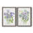 Toile avec cadre gris