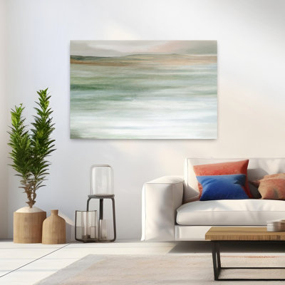 Peaceful Waters, paysage contemporain abstrait, art naturel