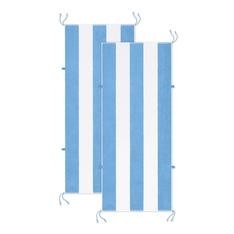 Arkwright Tie & Dry Beach Towel (2 Pack), 30x70, Dutch Canal
