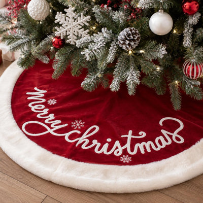 48 " Embroidered Tree Skirt